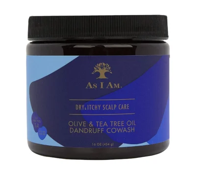 As i am Dry & Itchy Scalp Care Olive & Tea Tree Oil Dandruff Cowash