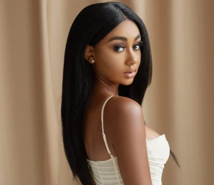 Human Hair Blend Lace Front Wig - NOLA