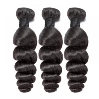 {3Pcs} Loose Wave Hair 3 Bundles/Pack Human Hair Extensions