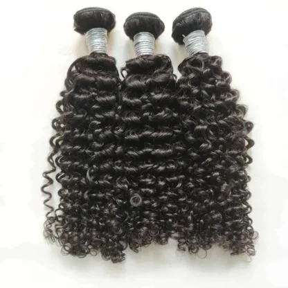 {3Pcs} Jerry Curl Hair 3 Bundles/Pack Human Hair Extensions