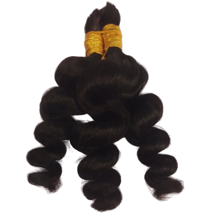 Loose Wave Bulk Human Hair Extension For Braiding No Weft Bulk 100g One Bundle/Pack