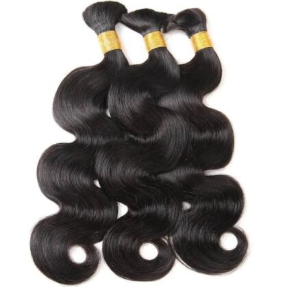 Body Wave Bulk Human Hair Extension For Braiding No Weft Bulk 100g One Bundle/Pack