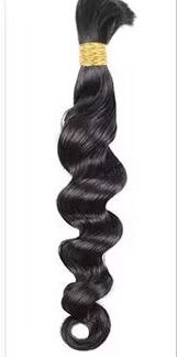 Loose Deep Bulk Human Hair Extension For Braiding No Weft Bulk 100g One Bundle/Pack