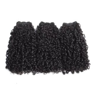 {3Pcs} Pixie Curl Hair 3 Bundles/Pack Human Hair Extensions